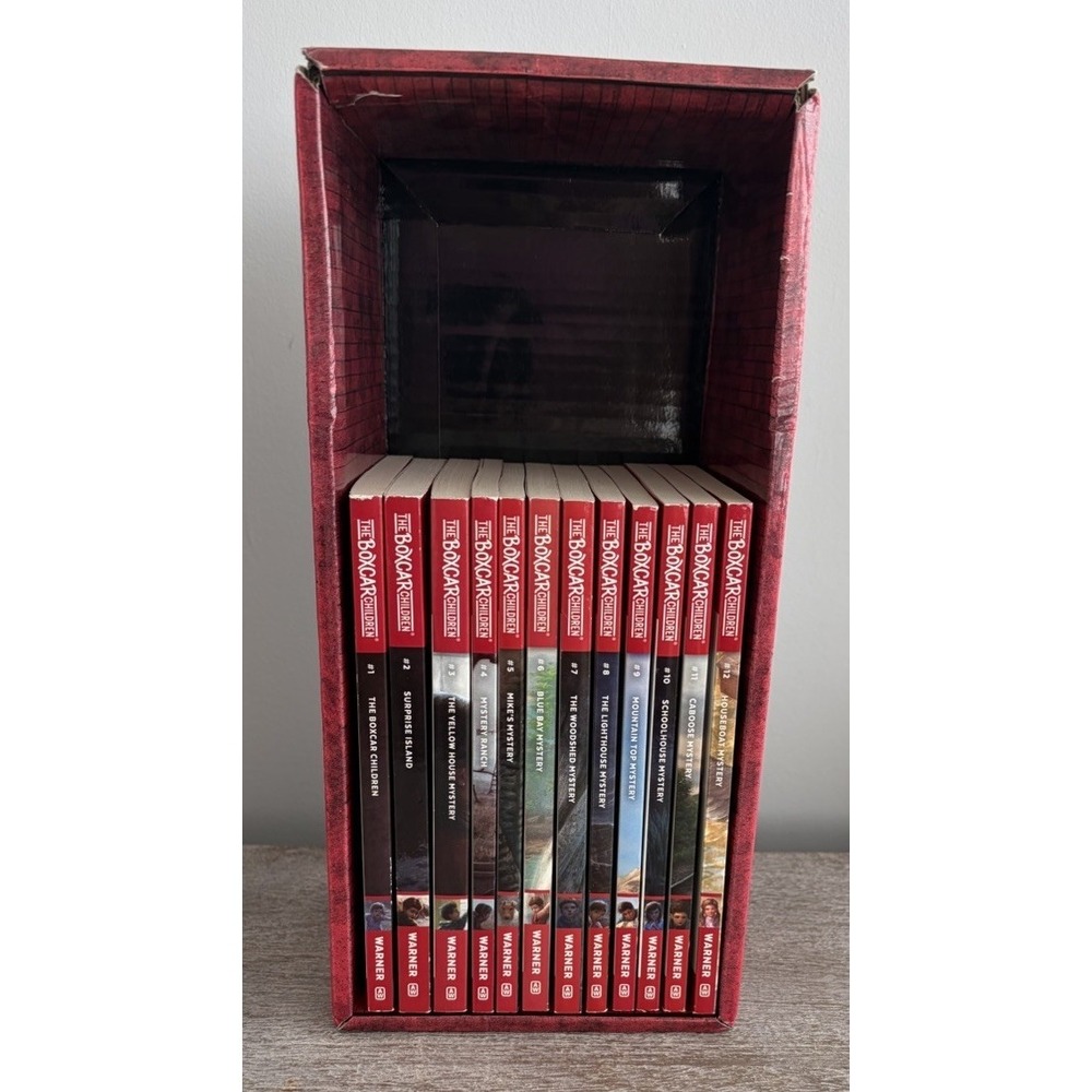 The Boxcar Children Mysteries Boxed Book Set Books 1-12 Gertrude Chandler Warner
